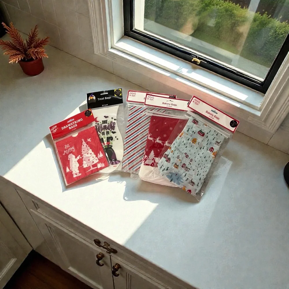 Holiday Treat Bags - 5 packs
